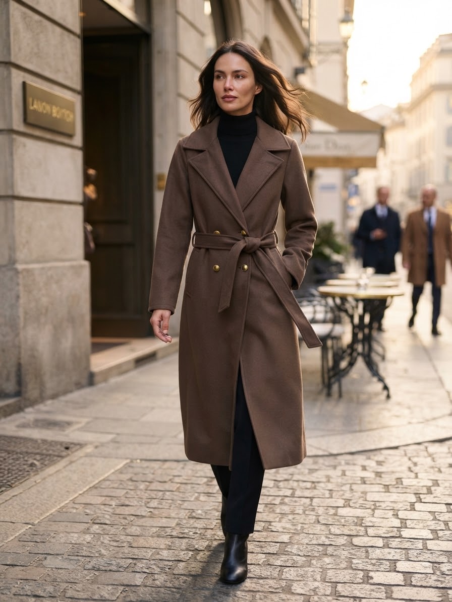 Cappotto doppio petto